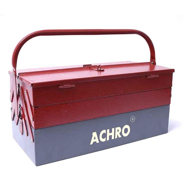 ACHRO High Grade Metal Tool Box For Home Use, Tool Box For  Garage/Workshop/Industry And Office Use/Empty Tool Box Big Size with 5  Multipurpose