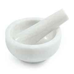 ELECOPTO 100mm Porcelain Mortar & Pestle Set