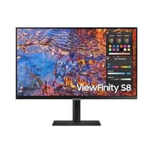 Samsung 27 inch Black UHD Monitor with 60Hz Refresh Rate & IPS Panel, LS27B800PXWXXL