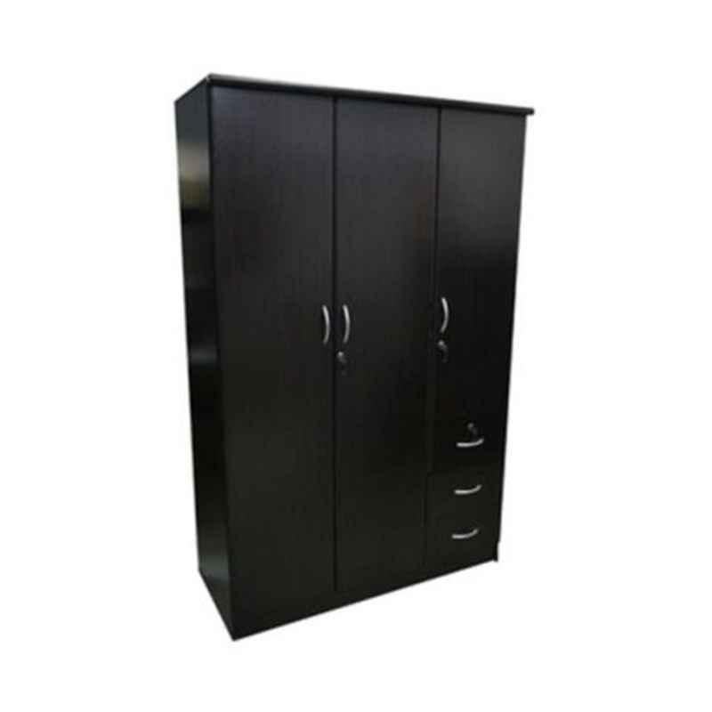 AE 135x50x90cm Wood Wenge 3 Door Cabinet Wenge, AE 326