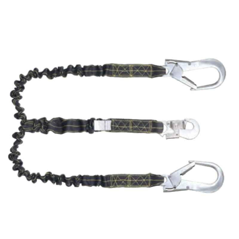 Karam Revolta Expandable Internal Shock Absorbing Forked Lanyard, PN 371(IS)(A)(OR)