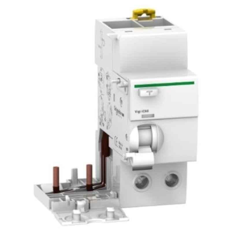 Schneider 63A-30mA 2 Pole Type A Earth Leakage Add-On Block Residual Current Device, A9V51263