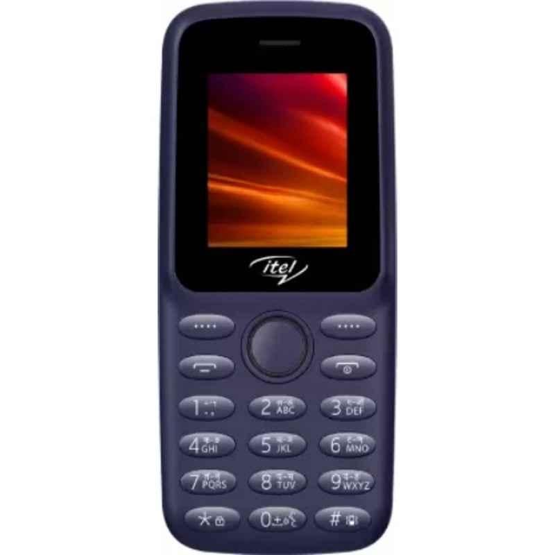 Itel U20 4 MB/32 MB 1.8 inch Deep Blue Keypad Feature Phone