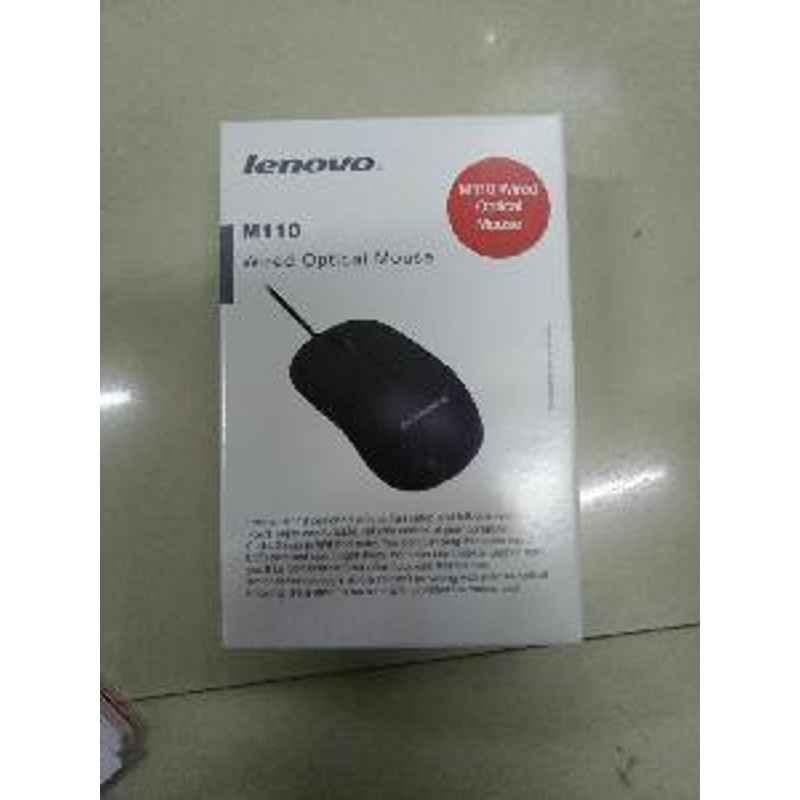 Lenovo M110 Wired Optical Mouse