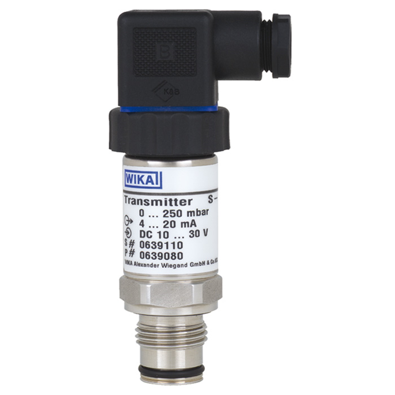 Wika S-11 Pressure Transmitter, Range: 0 to 0.6 bar