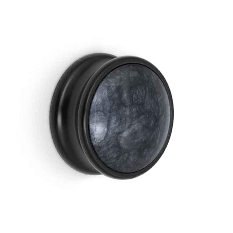 Plantex Knobs for Drawers/Drawer Knobs/Round Knob for Cabinets/Pull-Push Knob for Kitchen/Bedroom/Office Drawer Black