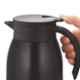 Borosil 500ml Stainless Steel Black Vacuum Insulated Teapot, FLKT50BLK13