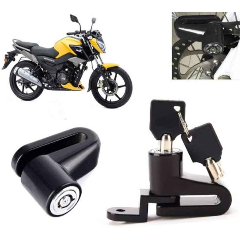 Auto Pearl Steel Heavy Duty Anti Theft Disc Brake Lock for GF 125, Lock_664