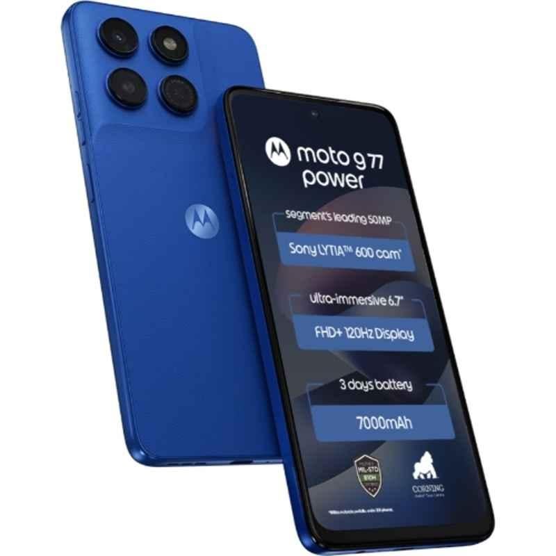 Motorola g77 Power 6.72 inch 7000mAh 8GB RAM/128GB Storage Nautical Blue Smartphone