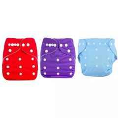 Fastgear Cotton Washable Button Strap Diaper, FG448, Size: Medium