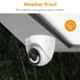 Imou IPC-T26EP 2MP IP67 1080P Full HD Outdoor Dome Security Camera with Alexa & Google Assistant, 2-Way Audio, Human Detection, Night Vision & Up to 256GB SD Card Support, Turret