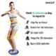 BeatXP Plastic Blue Tummy Twister Abs Exerciser, GHVMEDFIT037