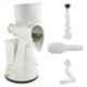 SM Popular White Manual Hand Fruits & Vegetable Juicer with Waste Collector