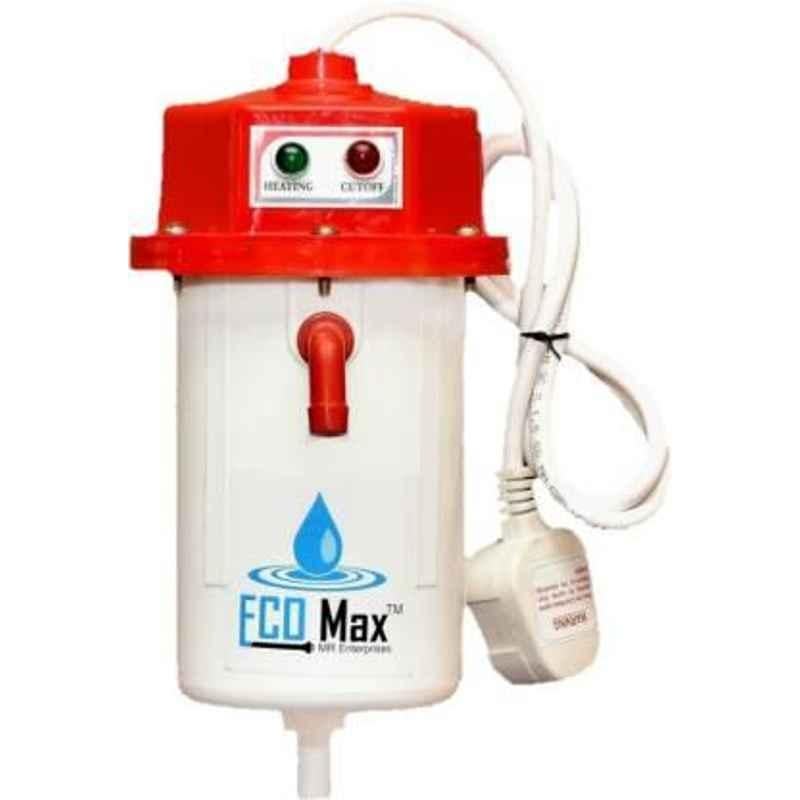 Ecomax 2000W 1L Red Portable Instant Water Heater, ECO-127