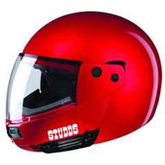 Studds Ninja Pastel Plain Cherry Red Full Face Helmet, Size: L