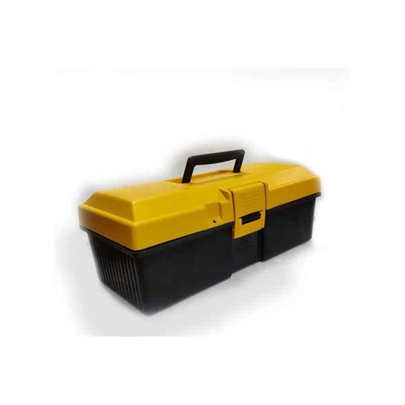 Protech Polypropylene Yellow & Black Tool Box, TB-901