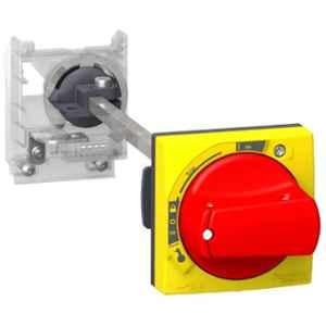 Schneider Electric TeSys GV2AP Red & Yellow IP54 Extended Rotary Handle Kit With Trip Indication, GV2APN02