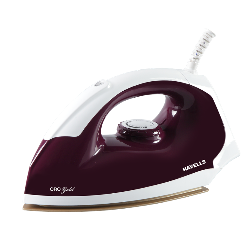 Havells ORO GOLD 1000W Gold Dry Iron, GHGDIBNR100