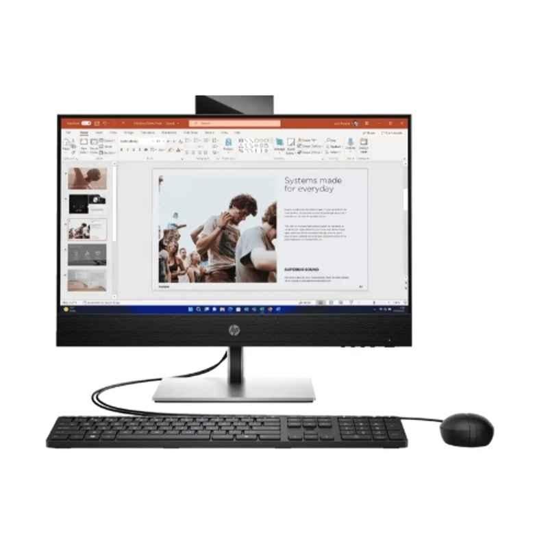 HP ProOne 440 G9 All-in-One Desktop PC with Intel Core i3-14100/8GB/512GB/FreeDOS/Integrated Intel UHD Graphics 730/23.8 inch FHD Display & 1 Year Warranty, D2BY6AT
