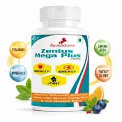 Zenius India 60 Pcs Mega Plus Capsule with Copper, Iodine, Chromium, Molybdenum & Selenium for Immunity, Energy & Joint Health