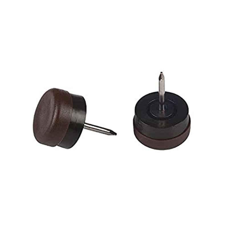 Fix-O-Moll 18mm Brown Plastic Slider Wood Pin