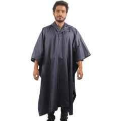 Mallcom Cumulus 120GSM Polyester Blue PU Coating Raincoat, Size: Free