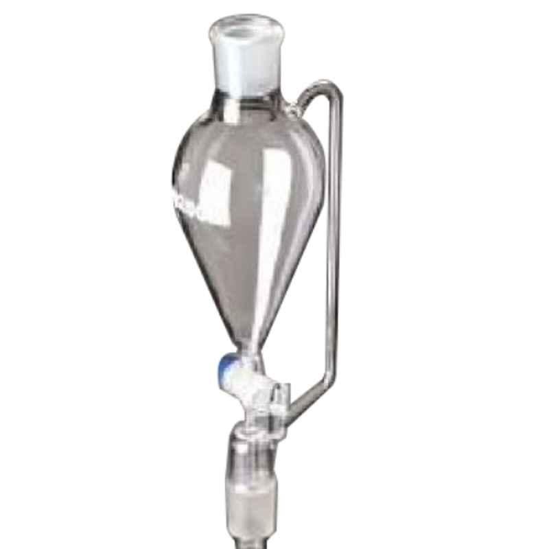 Glassco 19/26 Boro 3.3 Glass Plain Bend Receiver Adapter Without Vent, 025.202.02 (Pack of 5)