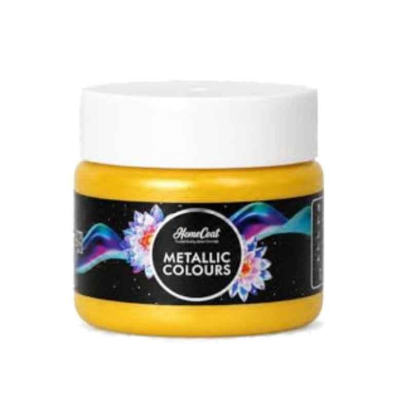 WinnerOne HomeCoat 100ml Sun Yellow Acrylic Pearl Colour, PC 103 (Pack of 3)