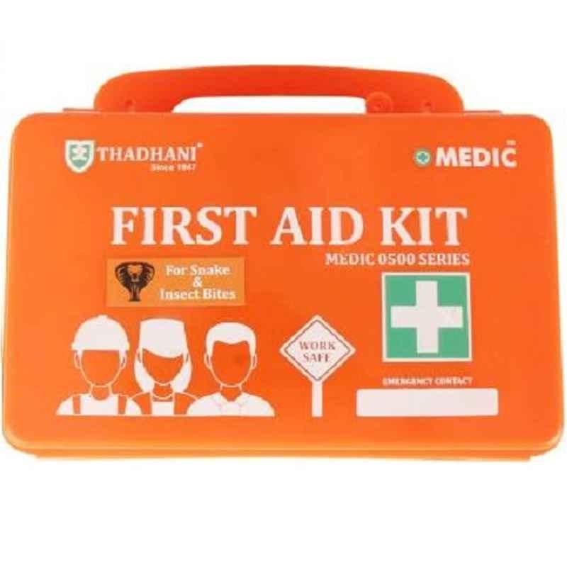Thadhani MEDIC 0500 Orange Snake & Insect Bites First Aid Kit
