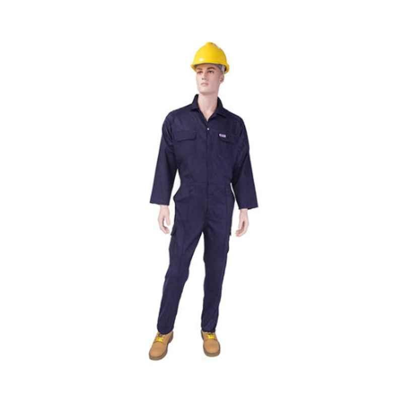 Ameriza 4XL Twill Cotton Navi Blue Safety Coverall, A105050407
