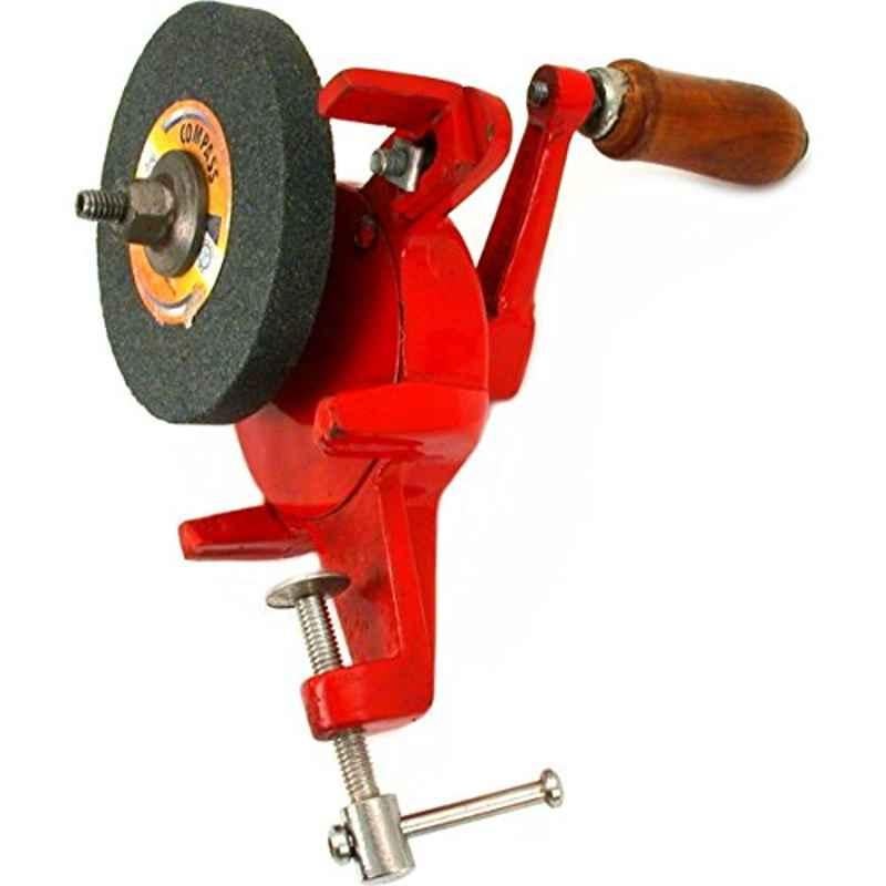 Krost Tc-4A Hand Operated 4 Inch Manual Grinder Stone Jewellers Repair Tool