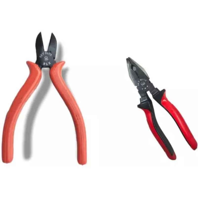 Sky Blue 2 Pcs 7.8 inch Groove Plier Combo, SBE_PLIER_COMBO_MOD_00802
