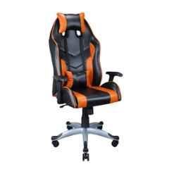 Sunview PU Leather Brown & Black Gaming Chair with Neck & Back Comfort