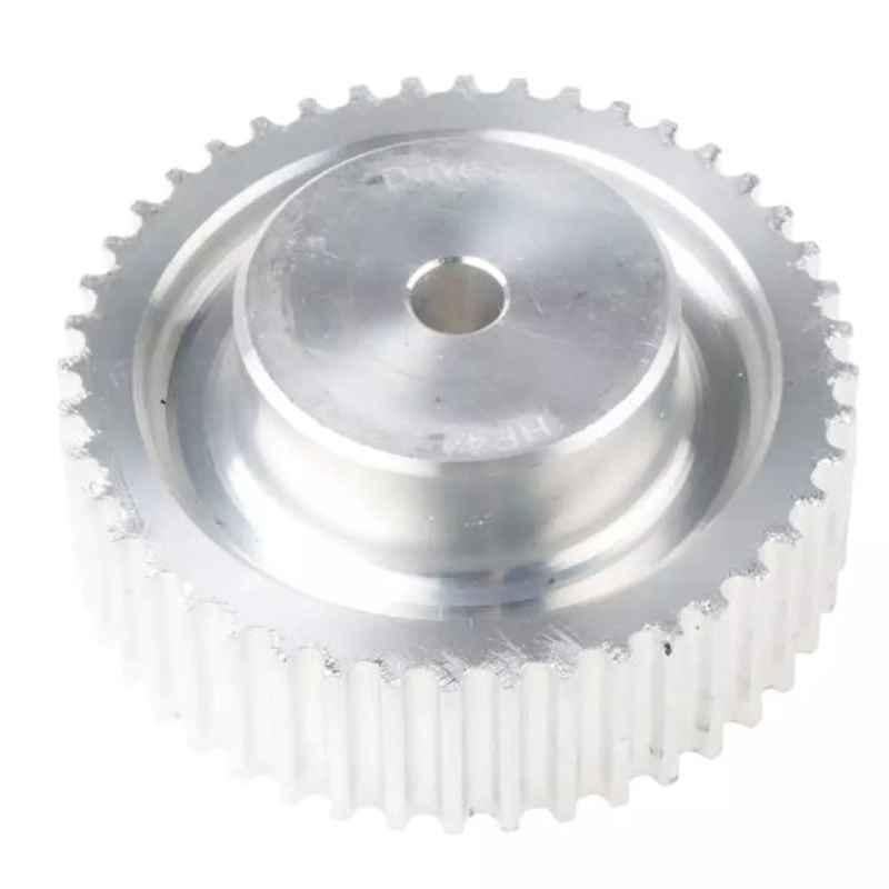 Rs Pro 184892 8 mm Aluminium 44 5 mm To Suit Belt Width- 15 mm Timing Belt Pulley