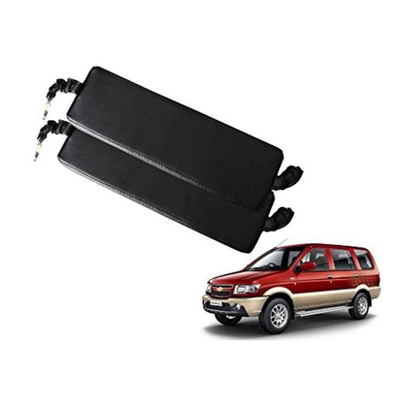 Kozdiko 2 Pcs Black Seat Gap Filler Set for Chevrolet Tavera