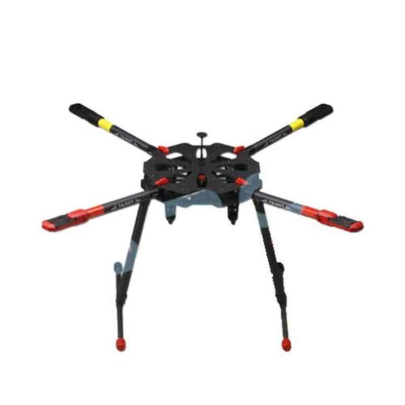 Tarot X4 Carbon Fiber Quadcopter Frame & Umbrella Folding Arm with Electric Landing Gear, TL4X001