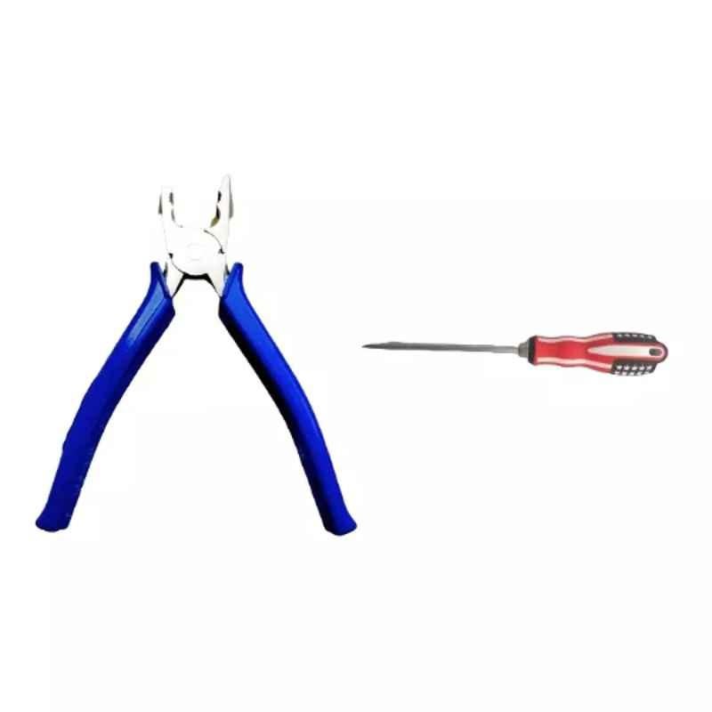 Sky Blue 2 Pcs 7.8 inch Lineman Plier Combo, SBE_PLIER_COMBOS_COMBO_152