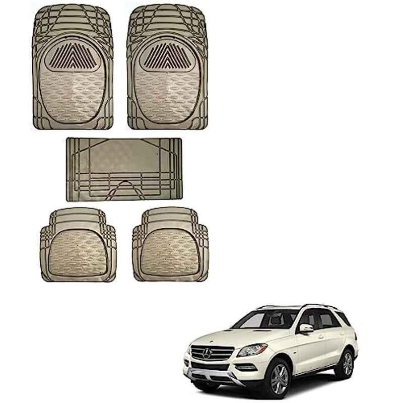 Kozdiko 5 Pcs 6205 Smoke PVC Rubber Car Foot Mat Set for Mercedes Benz GLC-Class