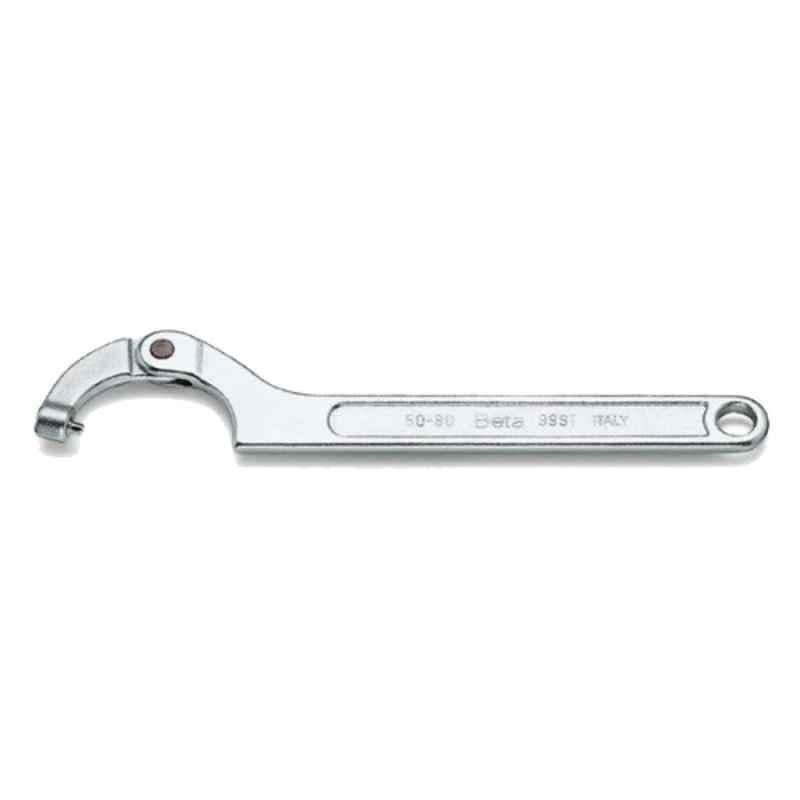 Beta 99ST 50-80mm Hook Wrench with Round Noses for Ring Nuts, 000990350 (Pack of 2)