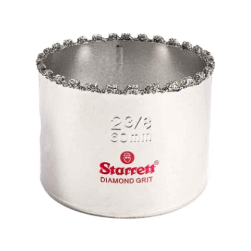 Starrett 60mm Silver Diamond Grit Hole Saw, KD0238-N