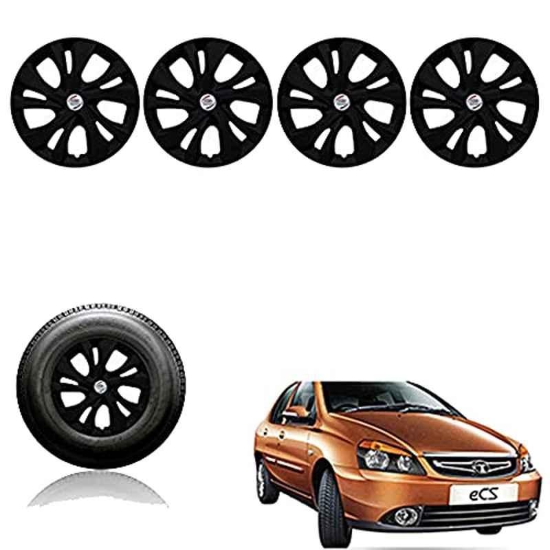 Auto Pearl 14 inch ABS Black Car Wheel Cover for Indigo CS