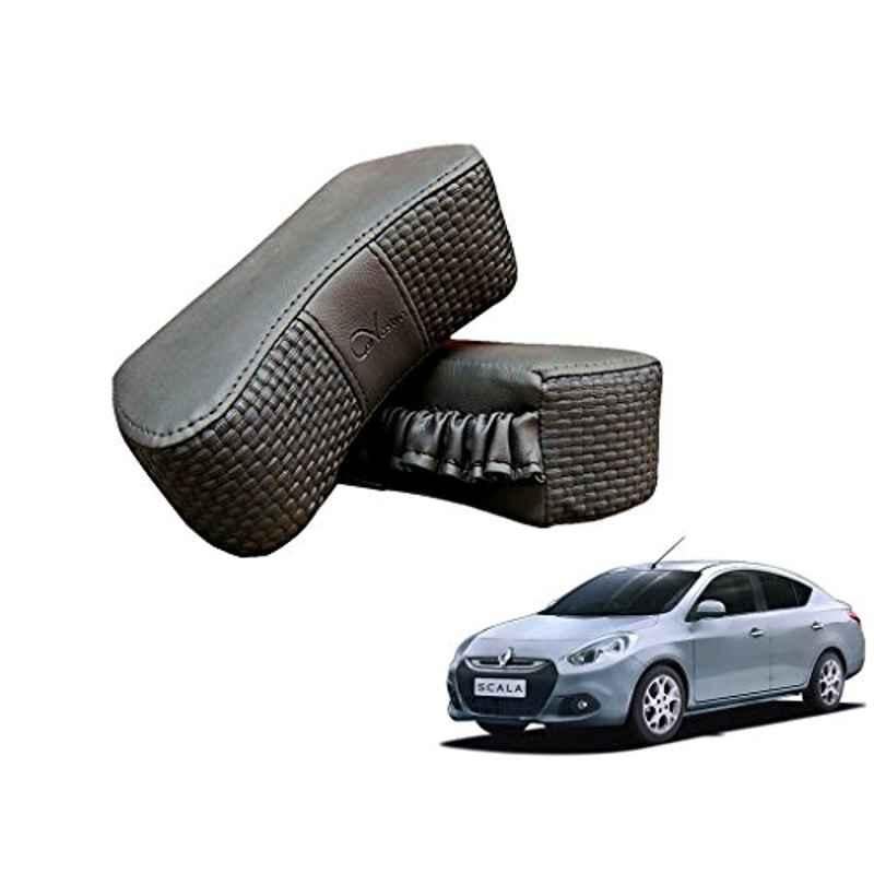 Kozdiko 2 Pcs Memory Foam Grey Luxurious Neck Rest Cushion Pillow Set for Renault Scala