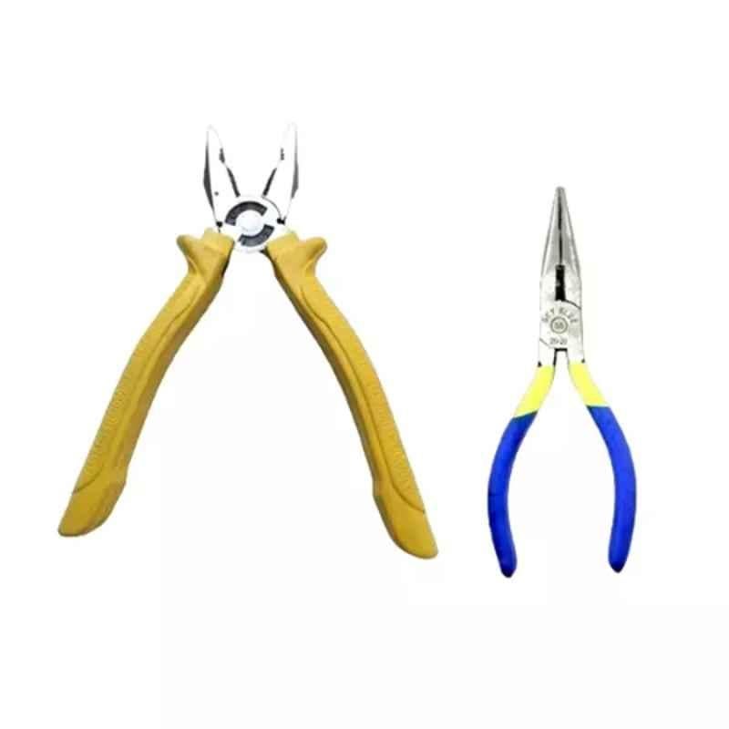 Sky Blue 2 Pcs 7.8 inch Groove Plier Combo, SBE_PLIER_COMBO_MOD_01723