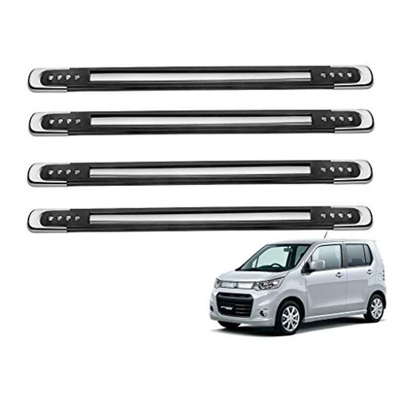 Kozdiko 4 Pcs Black Corner Dots Bumper Protect Set for Maruti WagonR Stingray