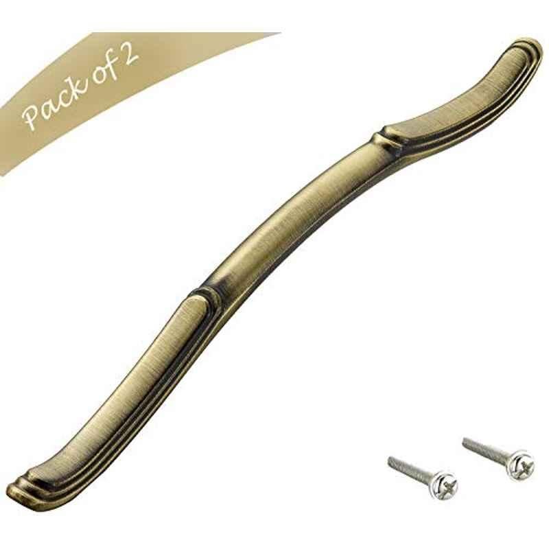 Aquieen 288mm Malleable Antique Wardrobe Cabinet Pull Handle, KL-717-288 (Pack of 2)