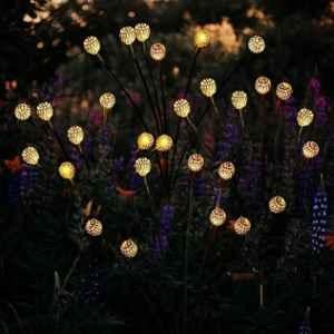 Gigalumi GL-912 6 LED Warm White BIS Approved Solar Moroccan Orb Ball Light with 2V Panel & 600mAh Battery