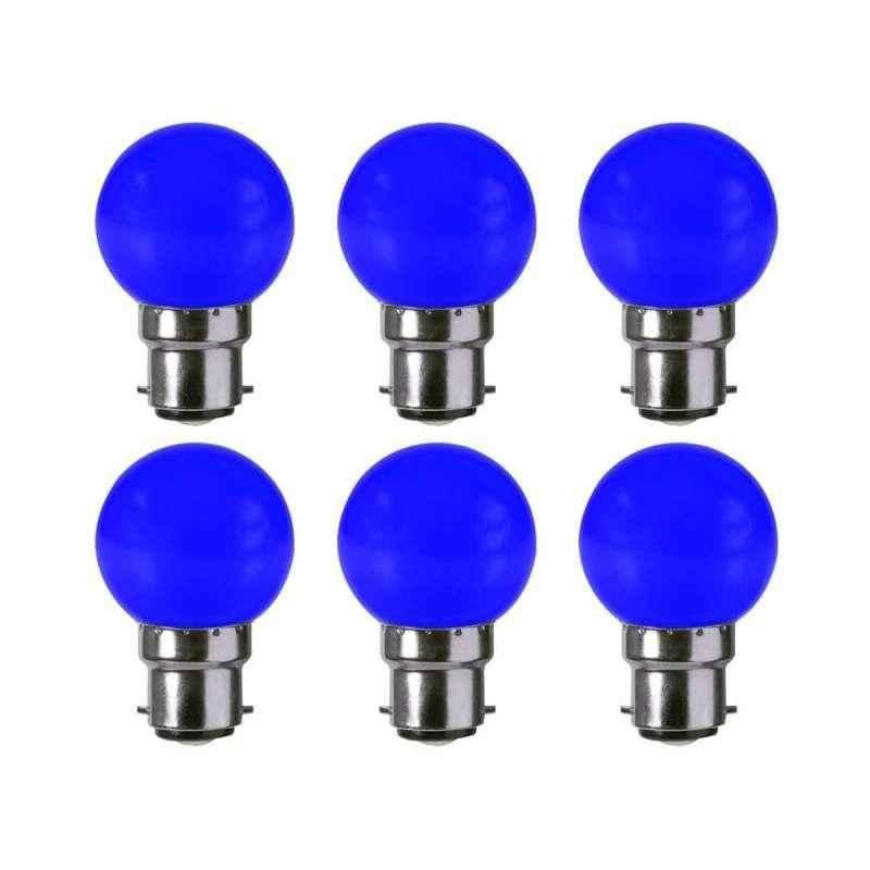VRCT 0.5W B-22 Blue Bulbs, DL-601 (Pack of 6)