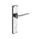 Godrej NEH 16 240mm 2C Satin Steel Door Handle with Lock Set, 5989