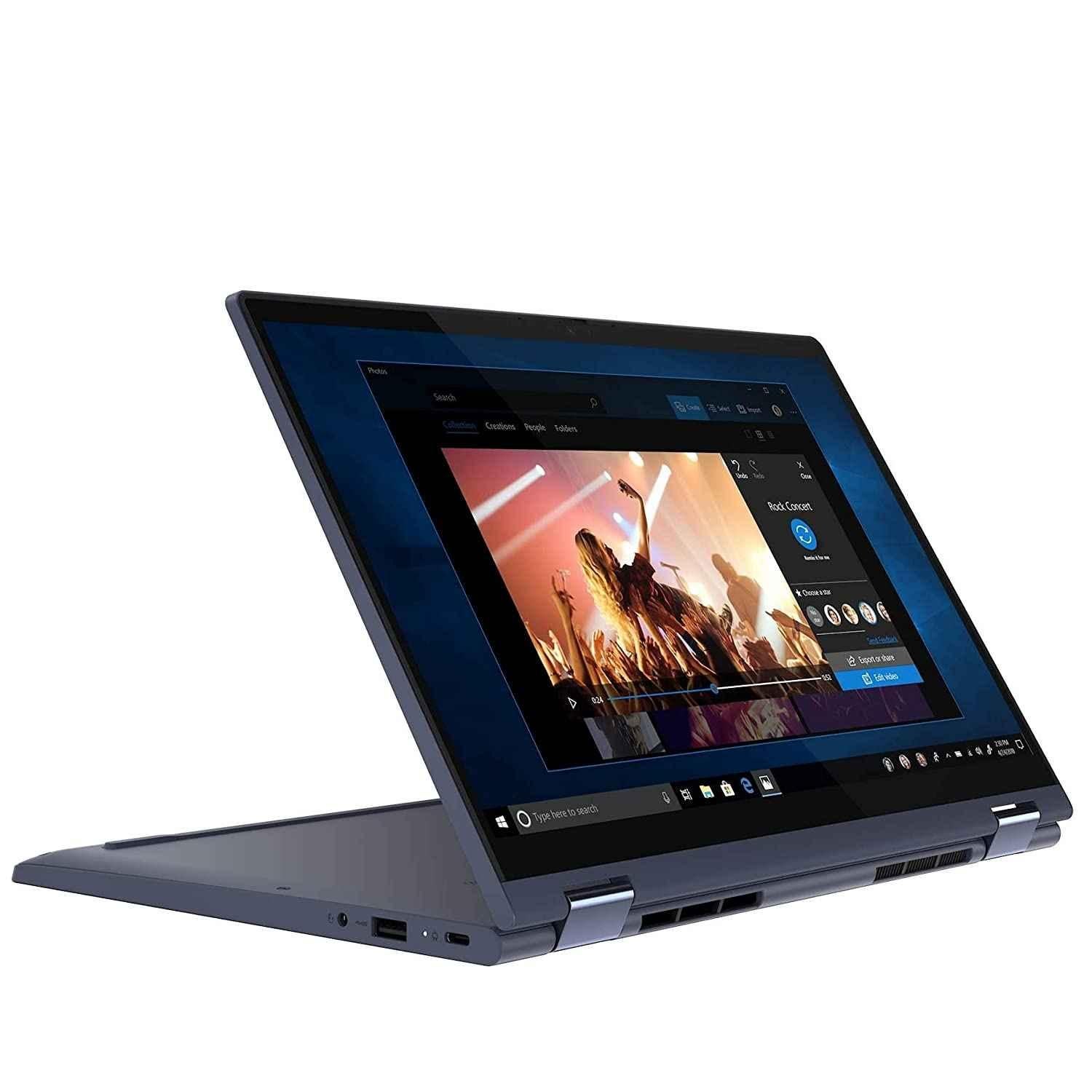 Buy Lenovo Yoga 6 13ALC6 Abyss Blue 2 in 1 Convertible Touch Screen Laptop  with AMD Ryzen 7 5700U 8 16GB/1TB SSD Window 11 &  inch FHD IPS Display,  82ND007VIN Online At Best Price On Moglix