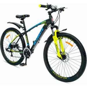 Kross Elute 27.5T Alloy Steel Black & Blue MTB Bicycle with 21 Gears for Men & Women, 404561